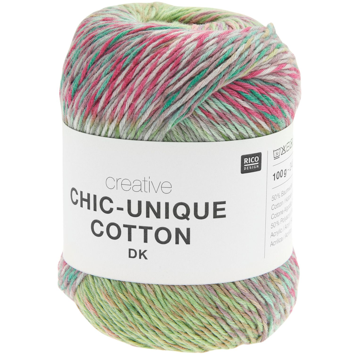 Rico Design Chic-Unique Cotton 004 – aqua