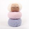 DROPS Brushed Alpaca Silk 12 – pudrově růžová