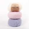 DROPS Brushed Alpaca Silk 17 – světlá levandulová