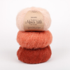 DROPS Brushed Alpaca Silk 22 – světlá rezavá