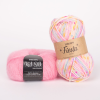 DROPS Kid-Silk 62 – jahodová zmrzlina
