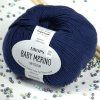 DROPS Baby Merino 30 – tmavá modrá