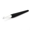 knitpro soft grip aluminium crochet hook silver 2.50mm 39425 p