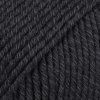 DROPS Cotton Merino – 02 černá