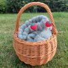 Annie's Knit zarážka na jehlici – jahoda