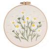 Sada na vyšívání Daisies | Ø 18 cm