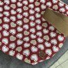 Projektová taška Klubkovka ZIP  – red hearts