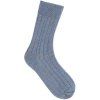 Socks Linen Tweed 005 – blau