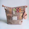 Projektová taška Klubkovka – patchwork