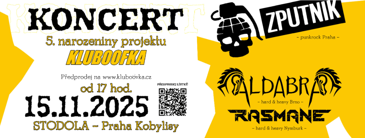Narozeninový koncert KLUBOOFKA