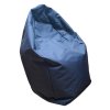 sedací pytel modrá a šedá