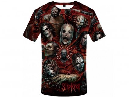 Tričko Skupina Slipknot (Číslování velikostí Asijské, Velikost XXL)