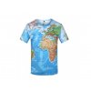 Tričko Mapa světa 3D