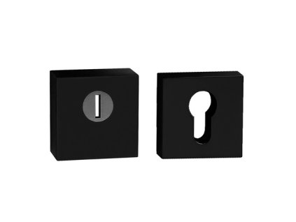 TI - ROZETA CUBO - HR  CIM - čierna matná (153)