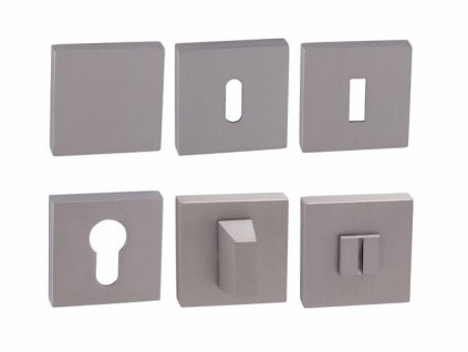 TI - ROZETA - HR  NIM - nikel matný (142)