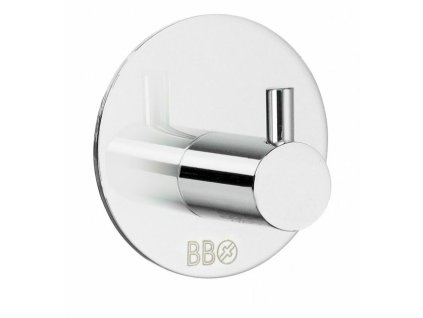 SO - BB - BK1101 - Samolepiaci vešiak na uterák  CHL - chróm lesklý