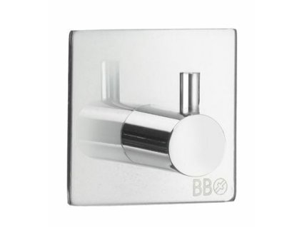 SO - BB - BK1105 - Samolepiaci vešiak na uterák  CHL - chróm lesklý