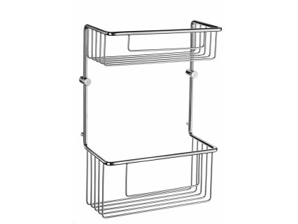 SO - SIDELINE DK1031 - Košík do sprchy dvojitý  CHL - chróm lesklý