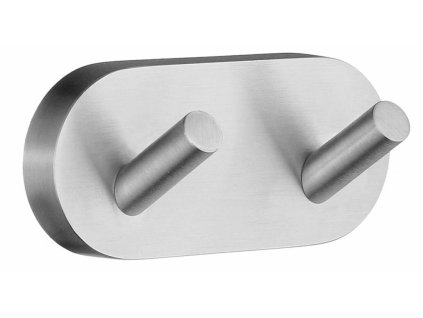 SO - HOME HS356 - Vešiak na uteráky dvojitý  CHM - chróm matný