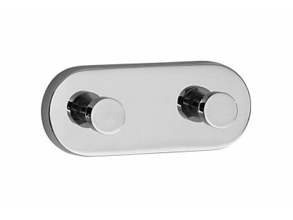 SO - LOFTLK357 - Vešiak na uteráky dvojitý  CHL - chróm lesklý