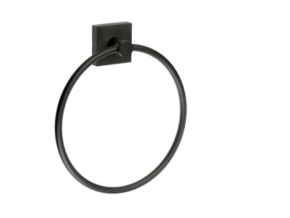 SO - HOUSE RB344 - Obručový držiak na uterák  CIM - čierna matná