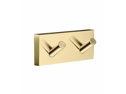 SO - HOUSE RV356 - Vešiak na uteráky dvojitý  ZLL - zlatá lesklá