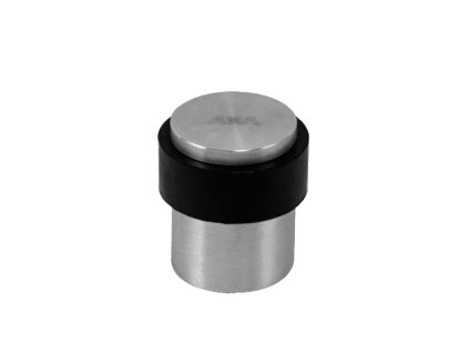 AXA - Zarážka dverí oválna - FS35  NEM - nerez matná