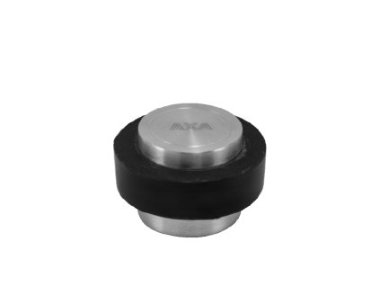 AXA - Zarážka dverí oválna - FS48  NEM - nerez matná