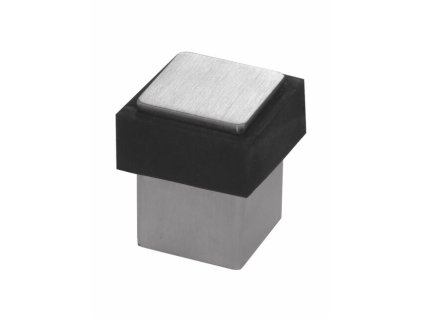 TI - Zarážka dverí hranatá - 2261  NEM - nerez matná (16)