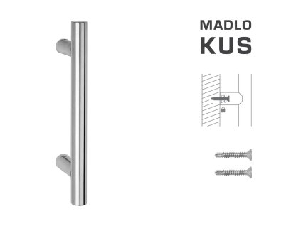 FT - MADLO kód K00 Ø 25 mm ST ks  NEM - nerez matná (F60)