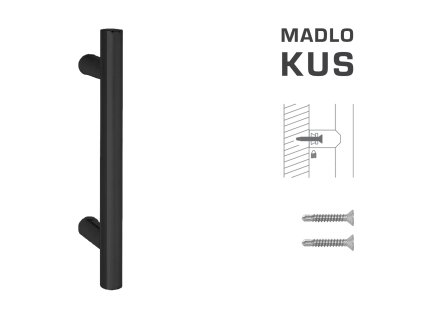 FT - MADLO kód K00 Ø 25 mm ST ks  CIM - čierna matná (FNO)