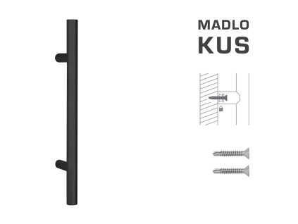 FT - MADLO kód K00 Ø 30 mm ST ks  CIM - čierna matná (FNO)