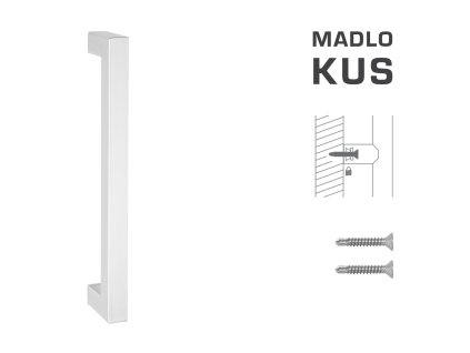 FT - MADLO kód K02K 25x25 mm ST ks  BIM - biela matná (FBO)