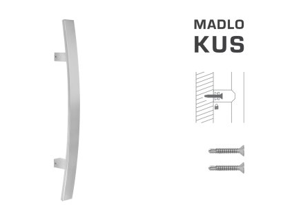 FT - MADLO kód K41C 40x10 mm ST ks  NEM - nerez matná (F60)