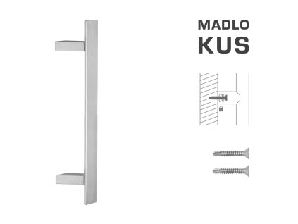 FT - MADLO kód K41Z 40x10 mm ST ks  NEM - nerez matná (F60)