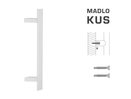 FT - MADLO kód K41Z 40x10 mm ST ks BIM - biela matná (FBO)