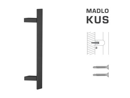 FT - MADLO kód K41Z 40x10 mm ST ks  CIM - čierna matná (FNO)