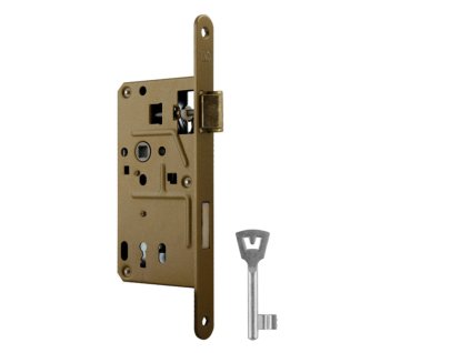 VR - Zámok na dvere 72 BB - 035/186  BRM - bronz matný