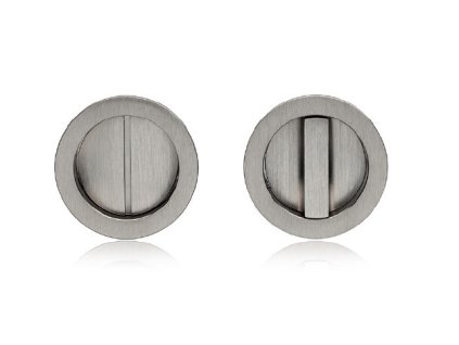 SAB - Set na posuvné dvere Hooky ZERO - R s uzamykaním  NIM.LL - nikel matný (ONS)