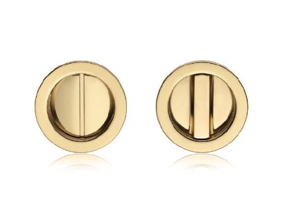 SAB - Set na posuvné dvere Hooky ZERO - R s uzamykaním  ZLL - zlatá lesklá (OLV)