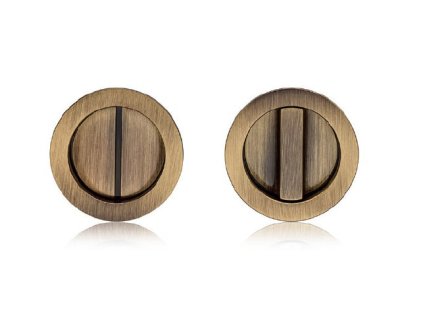 SAB - Set na posuvné dvere Hooky ZERO - R s uzamykaním  BRM - bronz matný (OGM)