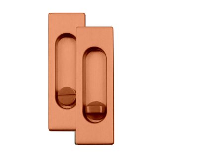 FT - Mušľa hranatá WC - 3663AR  MEM.T - meď matná tmavá (F13)