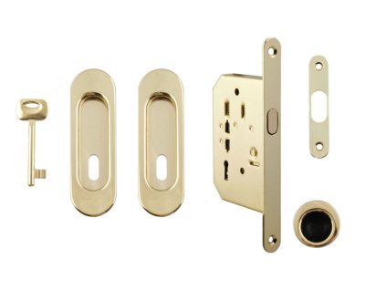 FT - Set na posuvné dvere - BB/D - R  ZLL - zlatá lesklá (F01)