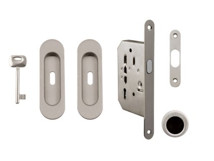 FT - Set na posuvné dvere - BB/S - R  NIM.LL - nikel matný (F20)