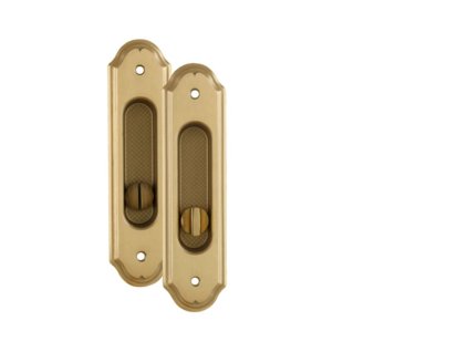 FO - Mušľa rustikálna PIBS - WC  ZLM.LL - zlatá matná (S01)