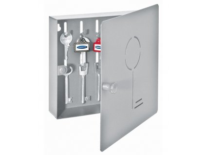 RR - Skrinka na kľúče KEY COLLECT - 10 - T06142  S - Strieborný komaxit