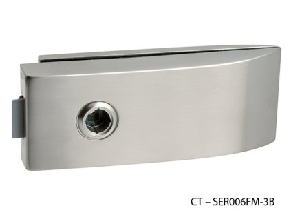 CT - 11000 Kovanie na sklenené dvere  NIM.LL - nikel matný (ONS)