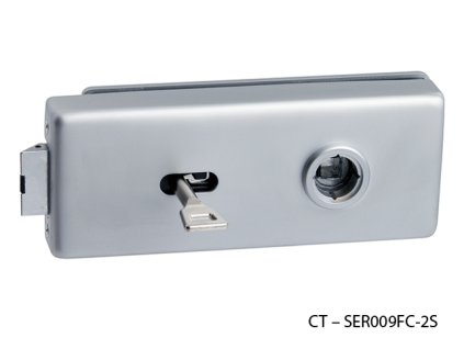 CT - 18000 Kovanie na sklenené dvere  CHM - chróm matný (CP)