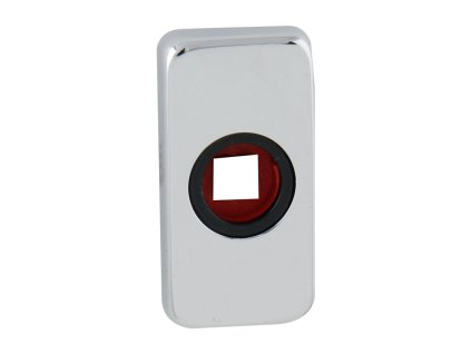 FT - Rozeta 276 - POD KĽUČKU - 60 x 30 mm  CHL - chróm lesklý (F04)