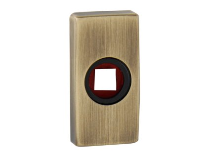 FT - Rozeta 276 - POD KĽUČKU - 60 x 30 mm  BRM - bronz matný (F43)